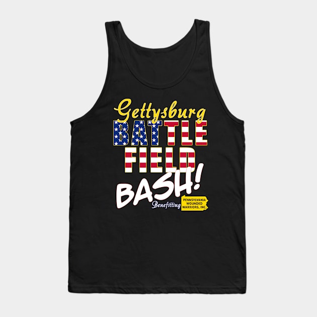 Gettysburg Battlefield Bash Tank Top by Dead Is Not The End